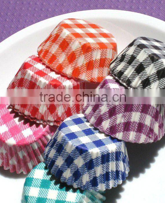 little cake design paper muffin baking cups for baby showers