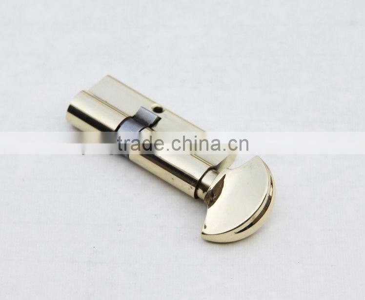 key cylinder lock with knob