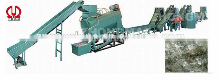 PET bottles recyling line produced by zhongmao machine