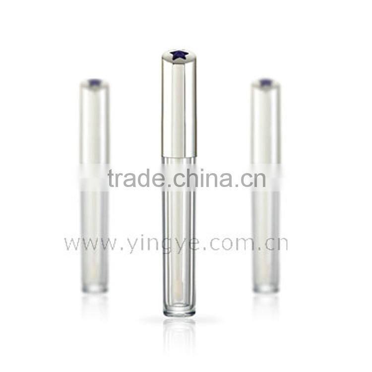 slim ball special design window lipgloss containers with applicator