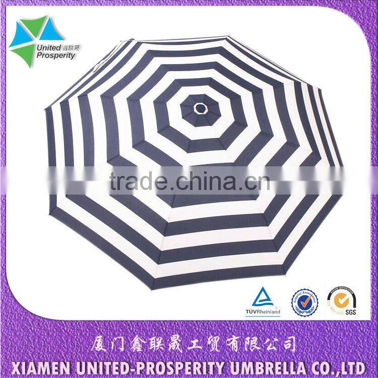 23inch stripe automatic rain umbrella
