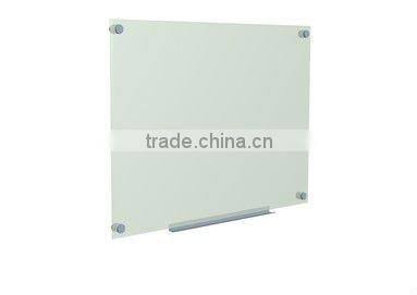 Color tempered glass magnetic glass black board