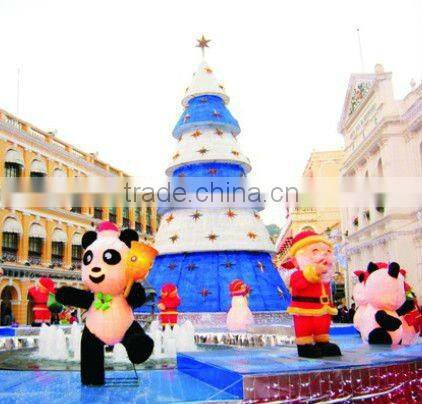 outdoor hoilday lighting led christmas tree with 24v