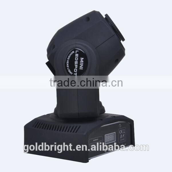 New led lights 2015 dj disco led light equipment 10w led mini moving head beam spot lights