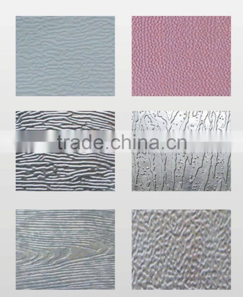 china galvanized steel embossing machine/embosser machine for metal sheet