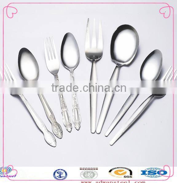 stainless steel cutlery set/dinner set with gift case ,2 piece