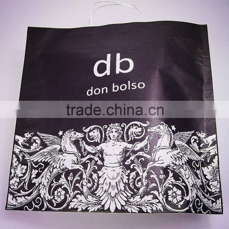 New design customize kraft paper bag for retailing/ cost-saving&eco-friendly product with good price