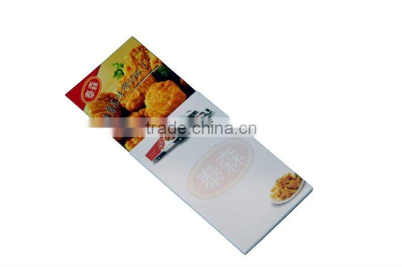 2014 new promotion custom magnetic notepad