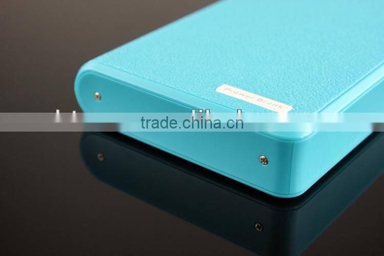 2015 newest gift design super wallet mobile power bank 20000mah