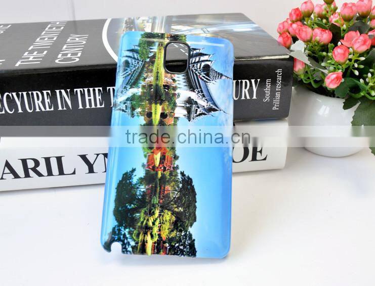 3d sublimation personalize phone case for Samsung galaxy note 3