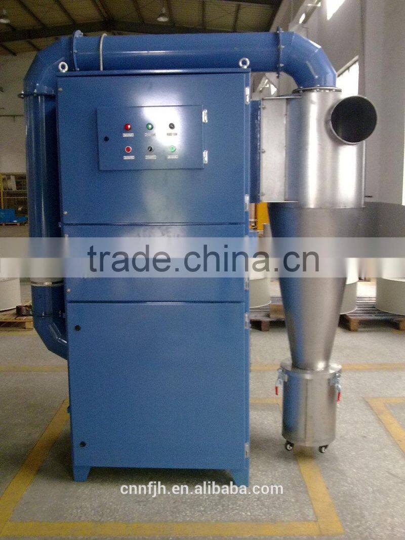 Newest Cheapest TUOER-35F Secondary Dust Extractor Cylcone and Filter Dust Collector
