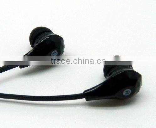 2016 A101 latest stylish with strong bass plastic headphone /earphone 3.5mm Jack