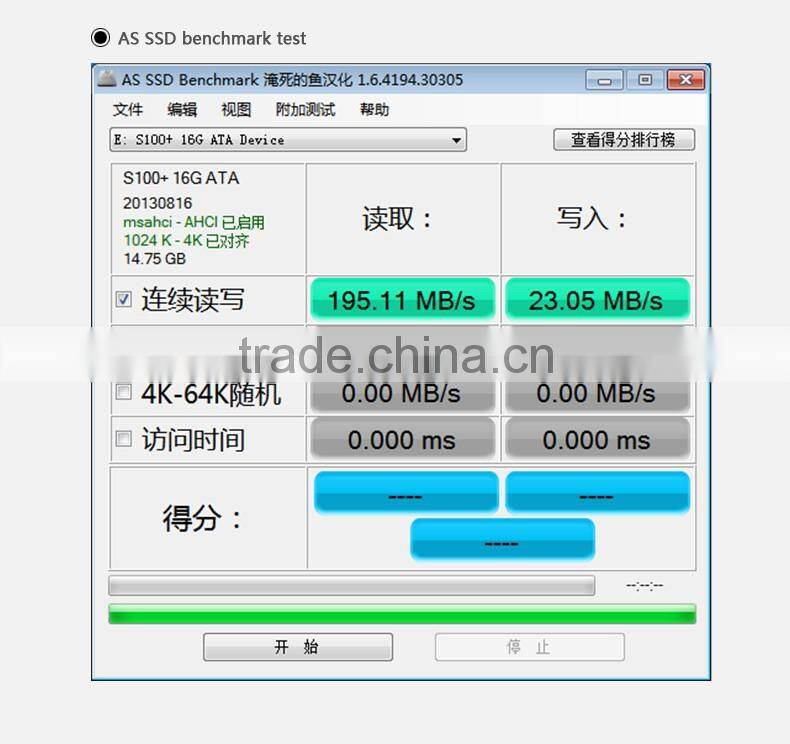 SSD Hard Drive 1.8' SATA2 external hard disk drive 16GB hard disk