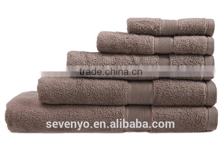 100% pakistan cotton bath towel set China suppliers