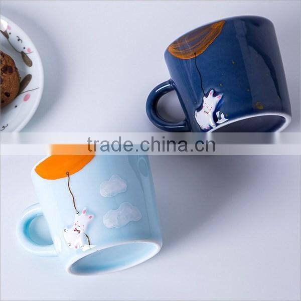 Cute Mini Ceramic Couples Coffee Mugs Cups