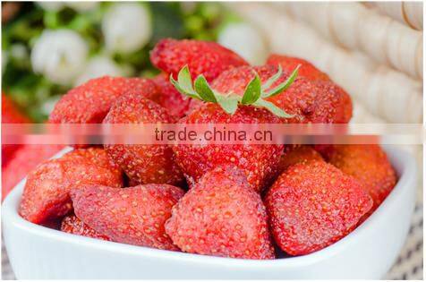 CHINA VACUUM FROZEN DRIED STRAWBERRY NATURAL GREEN SAFE DELICIOUS