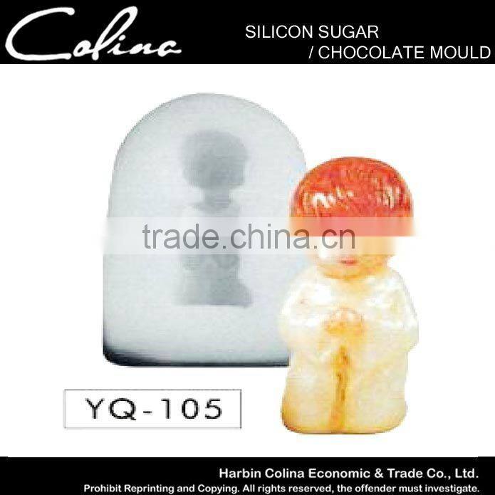 Cute Child Shape Silicone Candy Mould