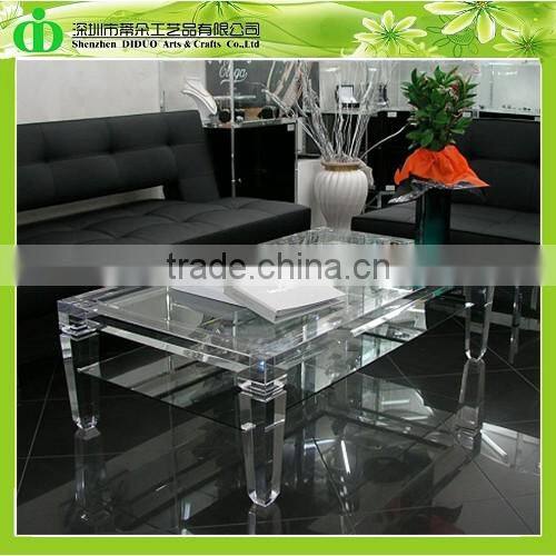 DDH-T142 Trade Assurance Glass Center Table