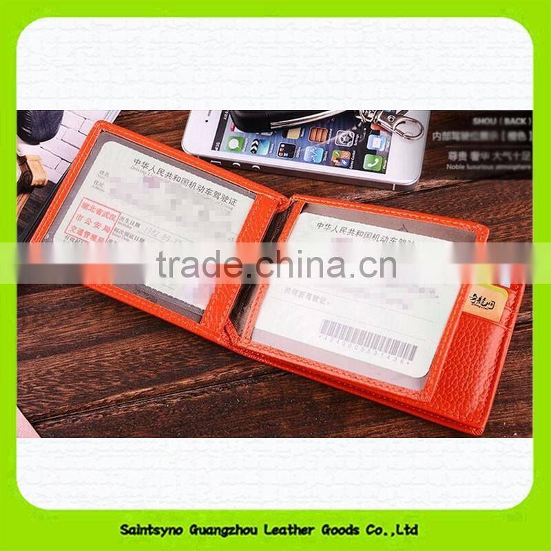 15023 New design fashionable wallet and driver's license holder