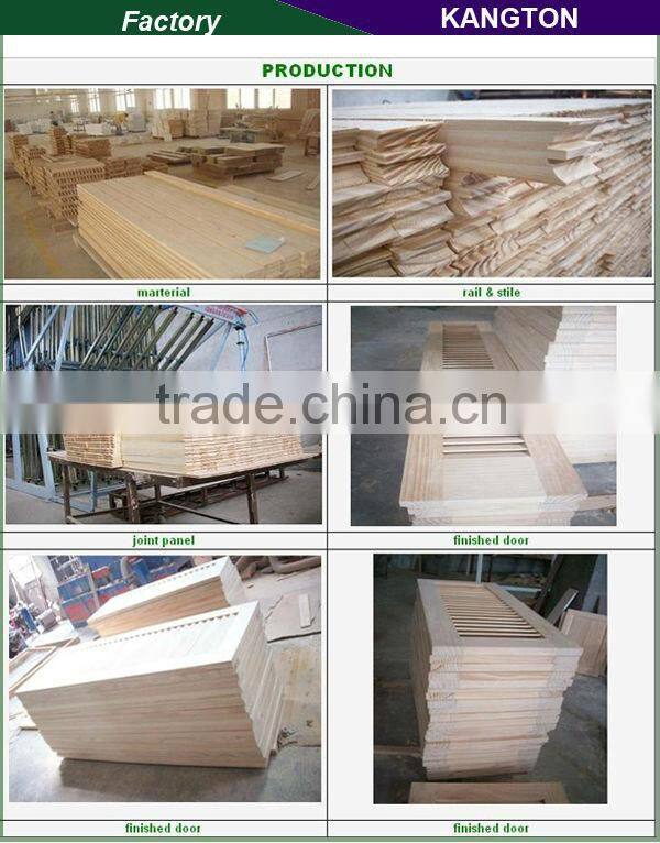 wood louver shutter door