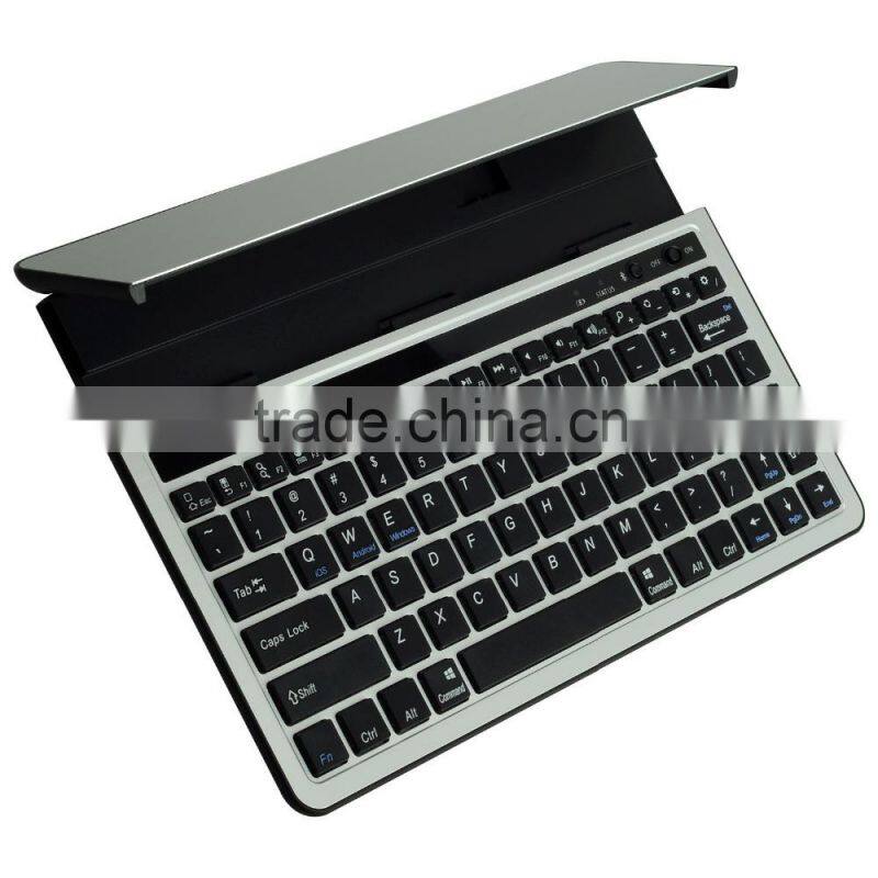 Best selling aluminum bluetooth azerty keyboard for android tablet pc