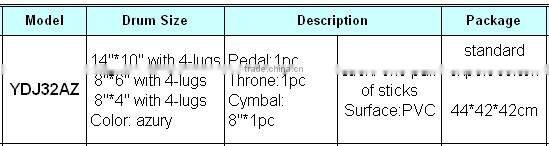 junior children drum set kids drum set