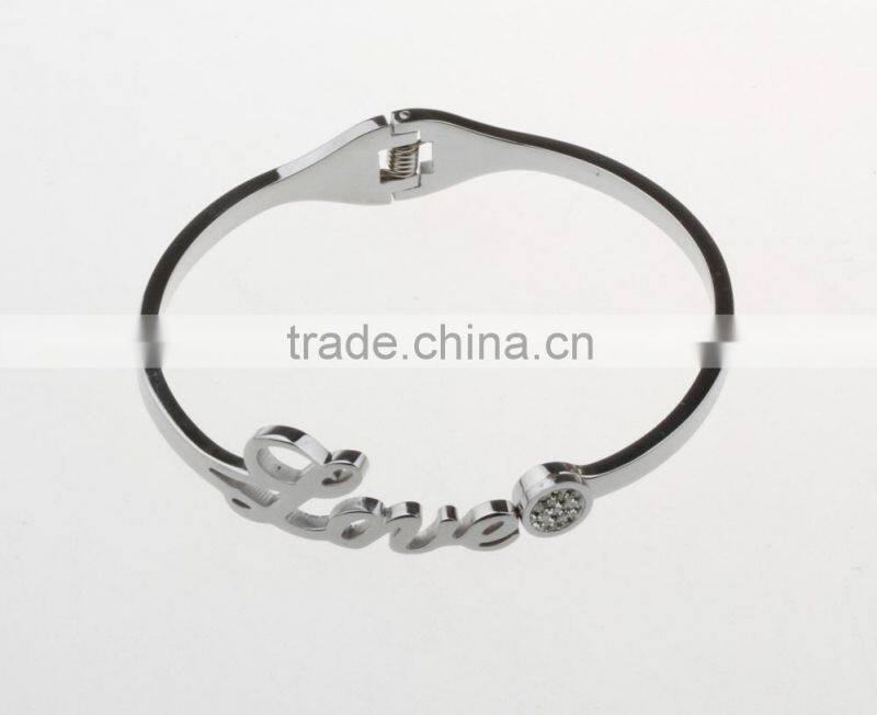 Women's Steet Bracelet with Love