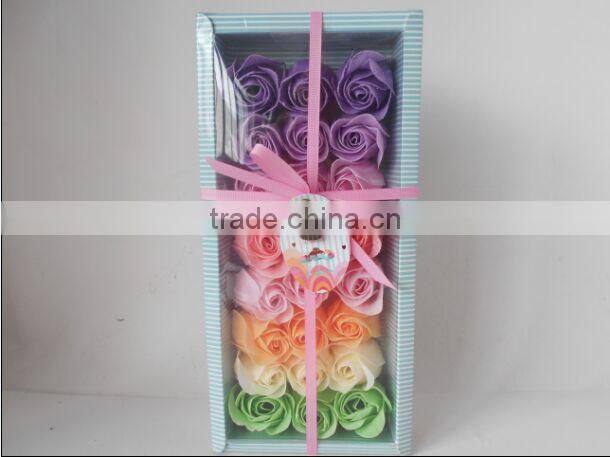 Artificial Bouquet Rose Soap Flower