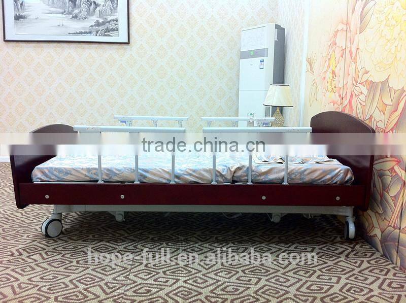 H838a Multfunctions electric nursing home furniture for patient house care bed