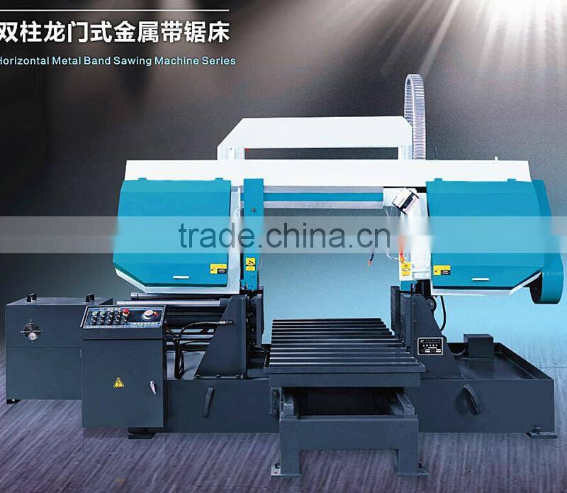 Semi automatic metal cutting band saw machine