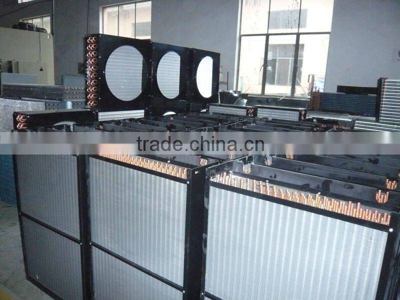 Air-cooled refrigeration condenser