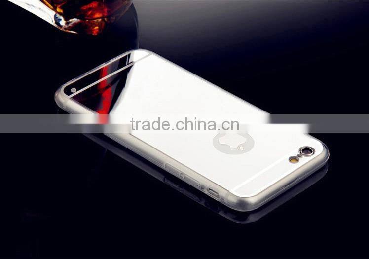 Luxury Ultra-thin TPU Mirror For iPhone 6 6s Mirror Case