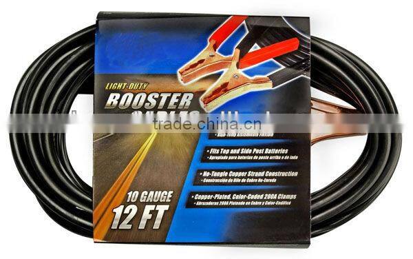 Booster Cables - 12-Ft., 10 Gauge