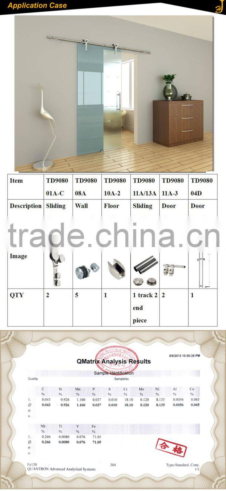 Factory supply sliding shower door roller