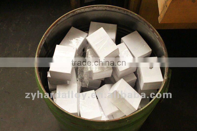 sintered YG8 MKW series cemented carbide saw tips for hard wood