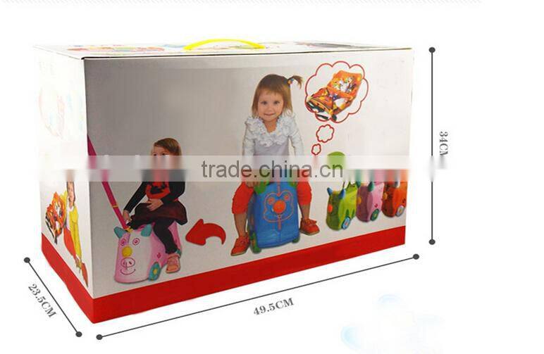 Cute design animal shaped gift box kids suitcase