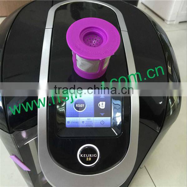 Keurig 2.0 and 1.0 Coffee Machine Plastic Refillable K cup Single Serve Filter