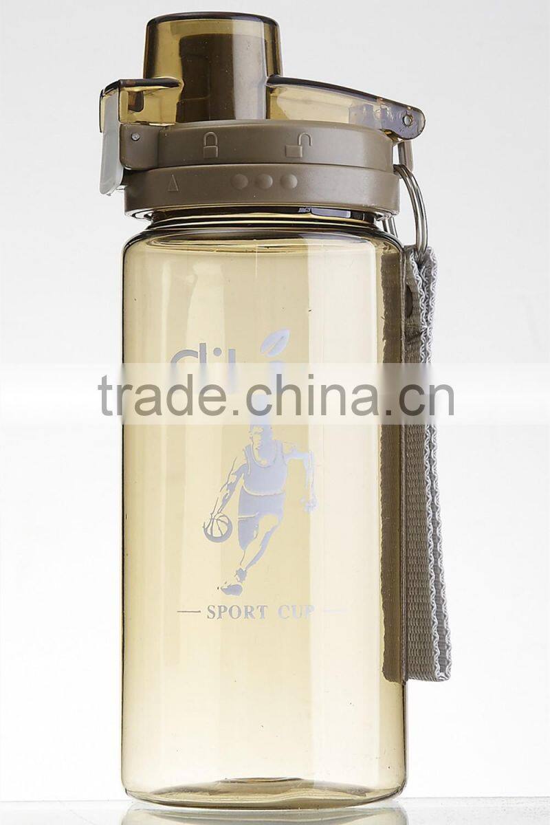 cheap price promotional plastic water bottle with press button