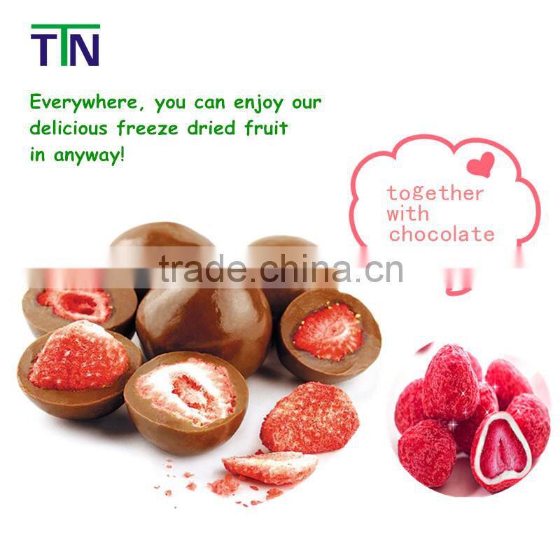 Freeze dried fruits and vegetables