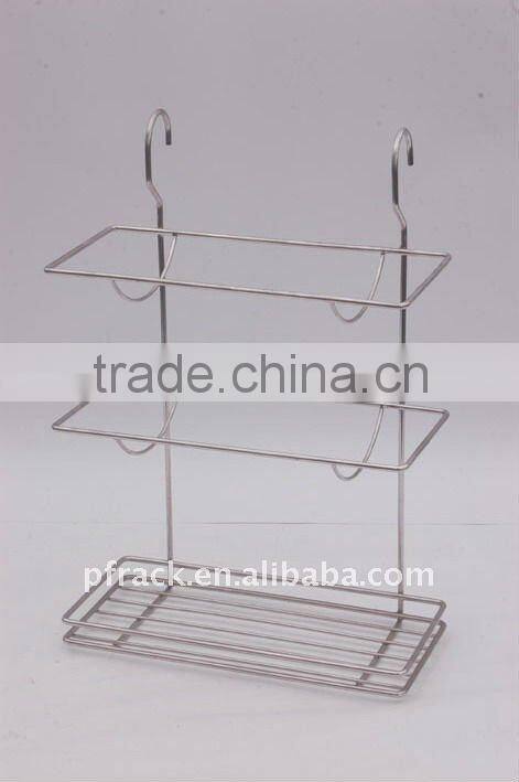 Metal three layers wall mount bathroom towel rack PK-21