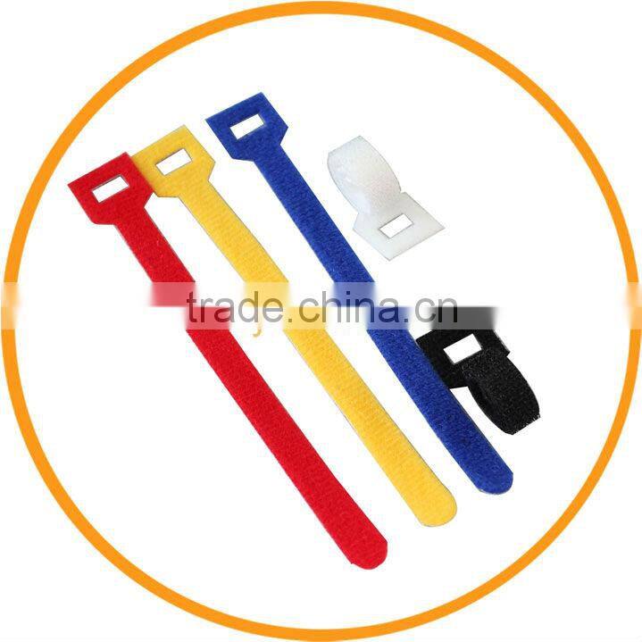 5 Pcs Colored Nylon Wire Zip Ties Cable Straps Cord Magic Tape New from dailyetech