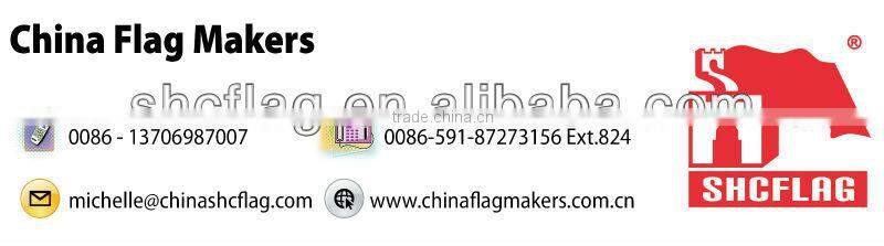 6 shapes and 3 sizes promotional wholesale feather flags