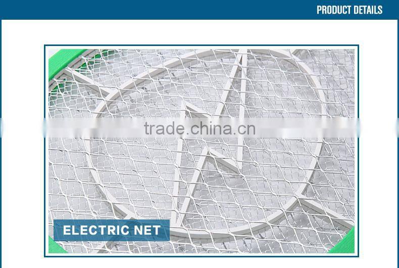 mosquito racket with rechargable led torch