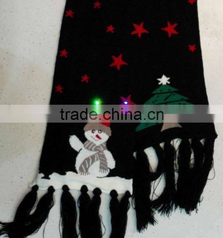 16ZQ701 Led Christmas Scarf