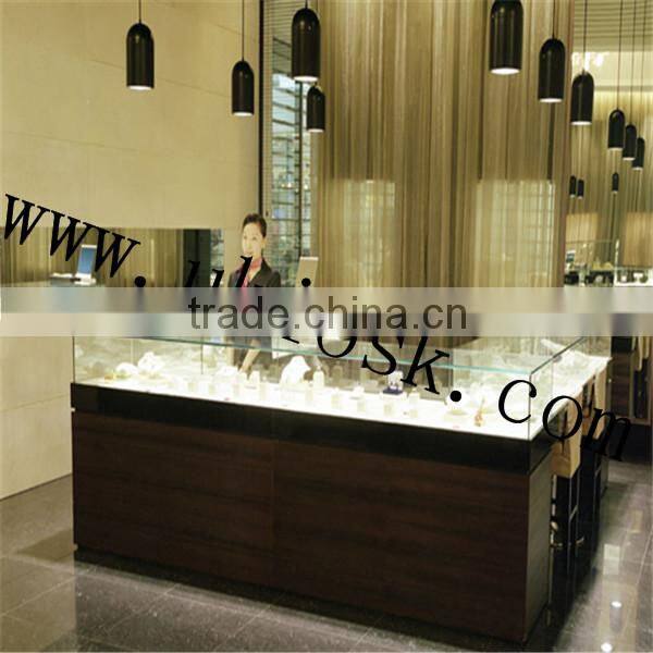 Manufacture glass jewelry display cases wholesale