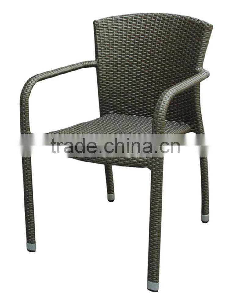 Stackable PE rattan wicker furniture