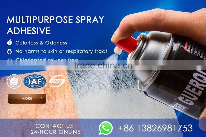 Polyurethane Multi-purpose Waterproof Contact Spray Adhesive
