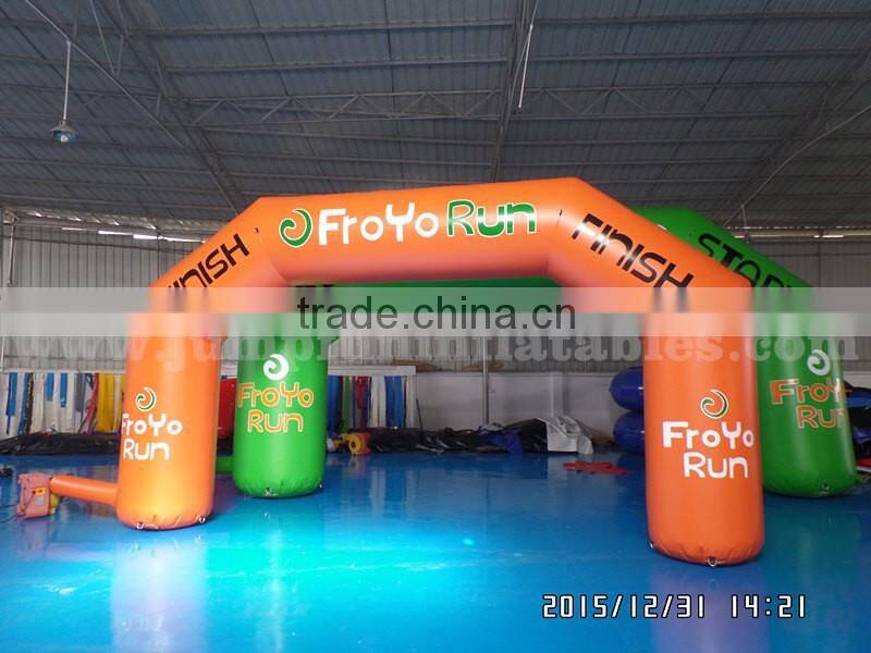 Inflatable Finsh Line Arch 18oz durable PVC material commercial START Inflatable arch