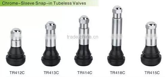 TR414C Tire Valves with Logo Custom Demanded/ Tire Valves Logoed/ Customized Tire valves