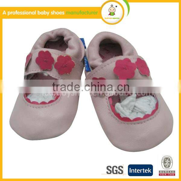 2015 Popular PU wholesale cheap leather moccasin baby shoe